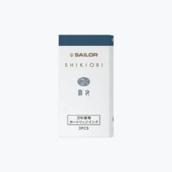 Sailor - Fountain Pen Ink - Shikiori Cartridges - Shimoyo