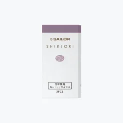 Sailor - Fountain Pen Ink - Shikiori Cartridges - Sound Of Rain - Harahara (Drizzle)