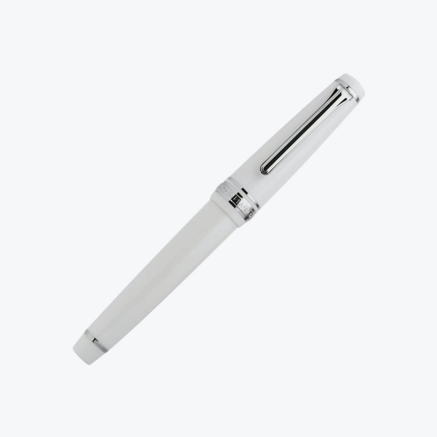 Sailor-Fountain-Pen-ProGear-Slim-9.jpg Sailor - Fountain Pen - ProGear Slim - White (Rhodium)
