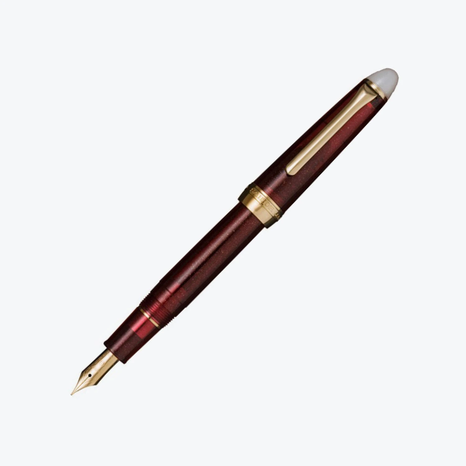 Sailor-Fountain-Pen-Shikiori-6.jpg Sailor - Fountain Pen - Shikiori - Yodaki (Maroon) Fountain Pens