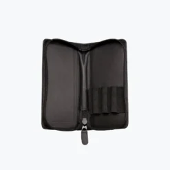 Sailor - Pen Case - Leather - 3 Slot - Black Pen & Pencil Cases