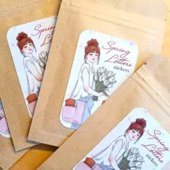 Planner Stickers Windry R. - Planner Sticker - Spring Letters (Refill)