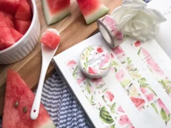 Meow Illustration - Washi Tape - Summer Watermelon