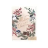 Typoflora - Card - Beige Merry Christmas Cards