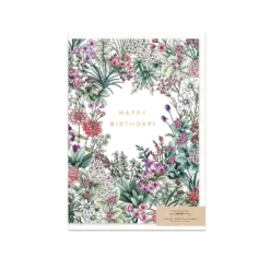 Typoflora - Card - Flower Field Birthday Cards