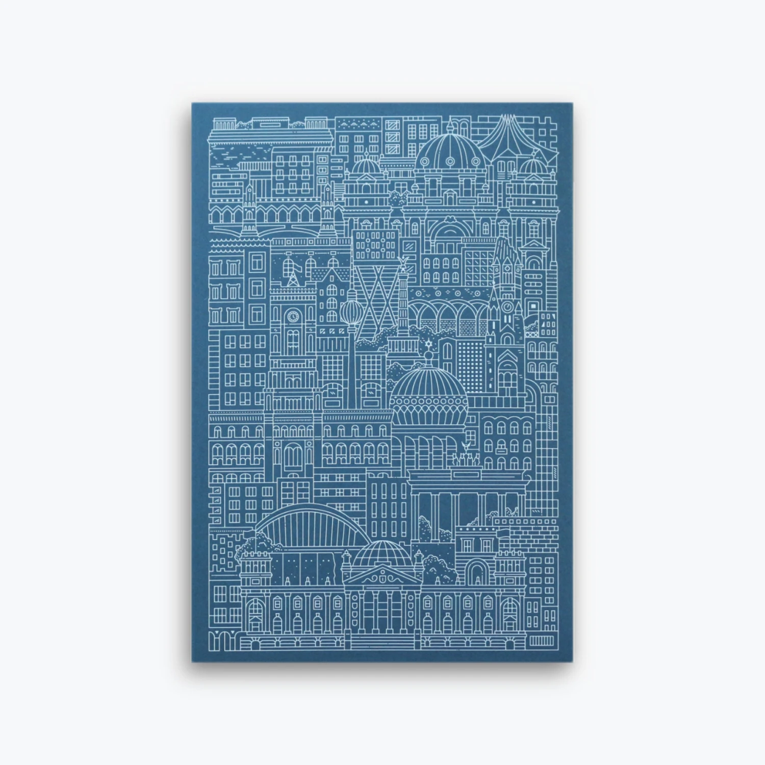 The-City-Works-Notebook-Berlin-1.jpg The City Works - Notebook - Berlin - A5 - Blue Notebooks