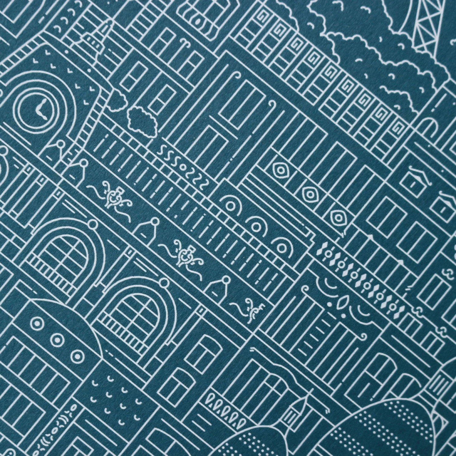 The-City-Works-Notebook-Paris-3.jpg Notebooks The City Works - Notebook - Paris - A5 - Blue