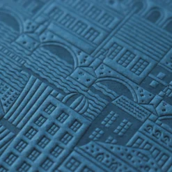 The City Works - Notebook - Prague - A6 - Blue Notebooks