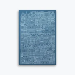 Notebooks The City Works - Notebook - Rome - A5 - Blue