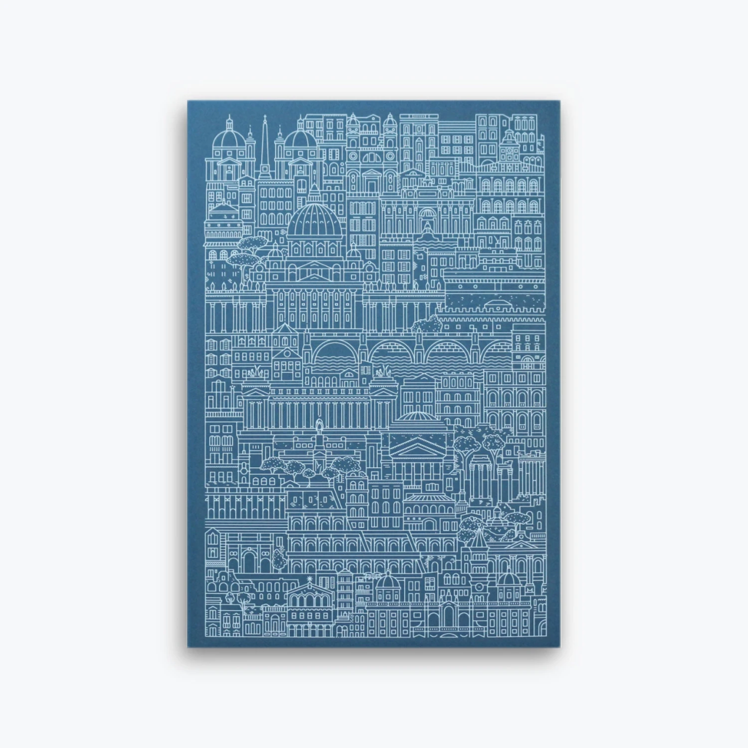 The-City-Works-Notebook-Rome-1.jpg Notebooks The City Works - Notebook - Rome - A5 - Blue