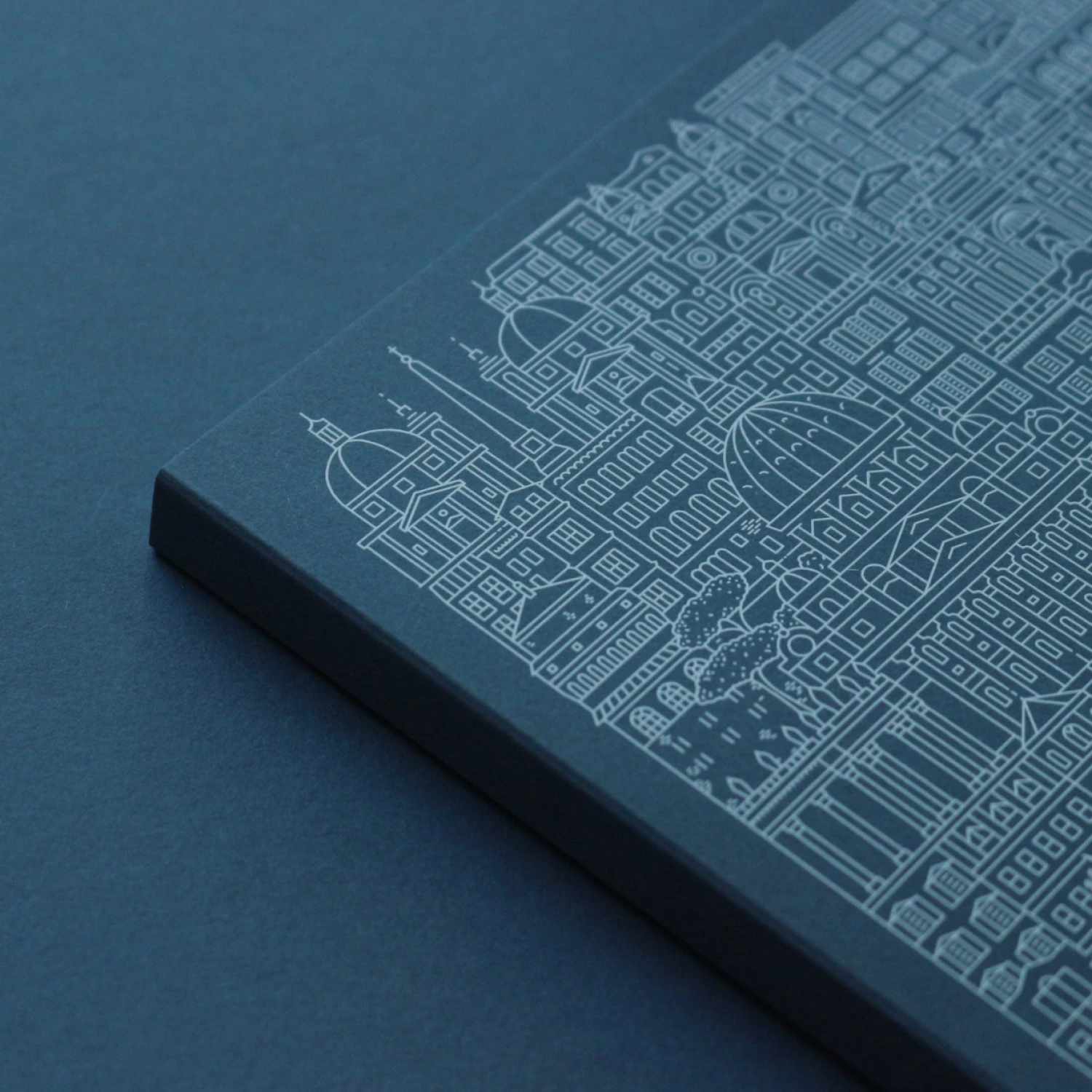 The-City-Works-Notebook-Rome-3.jpg Notebooks The City Works - Notebook - Rome - A5 - Blue