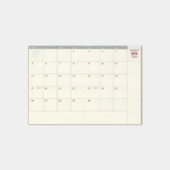 Traveler's Notebook Traveler's Company - 2022 Diary - Insert - Passport - Monthly