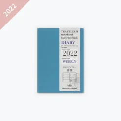 Traveler's Company - 2022 Diary - Insert - Passport - Weekly Traveler's Notebook