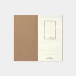 Traveler's Company - 2022 Diary - Insert - Regular - Weekly Vertical 4 Traveler's Company - 2022 Diary - Insert - Regular - Weekly Vertical
