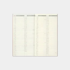 Traveler's Company - 2022 Diary - Insert - Regular - Weekly Vertical 6 Traveler's Company - 2022 Diary - Insert - Regular - Weekly Vertical