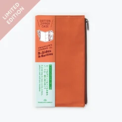 Traveler's Company - B-Sides & Rarities - Regular - Zipper Case - Orange New Arrivals