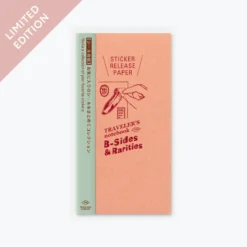 Traveler's Company - B-Sides & Rarities - Regular - Sticker Release Paper Notebooks