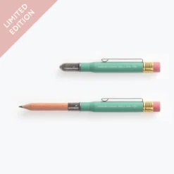 Traveler's Company - Pencil - Brass - Factory Green