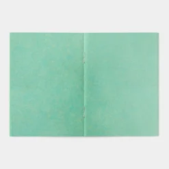 Traveler's Company Traveler's Factory - Insert - Passport - Kraft Turquoise Notebooks