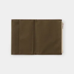 Traveler's Company Traveler's Factory - Zipper Case - Passport - Olive Notebooks