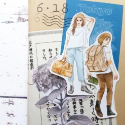 Windry R. - Planner Sticker - Wanderlust (Tin)