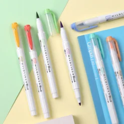 Zebra - Brush Pen - Mildliner Double Sided - Refresh Mild Set New Arrivals