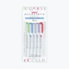 Journaling Pens Zebra - Highlighter - Mildliner Double Sided - Cool & Refined Set