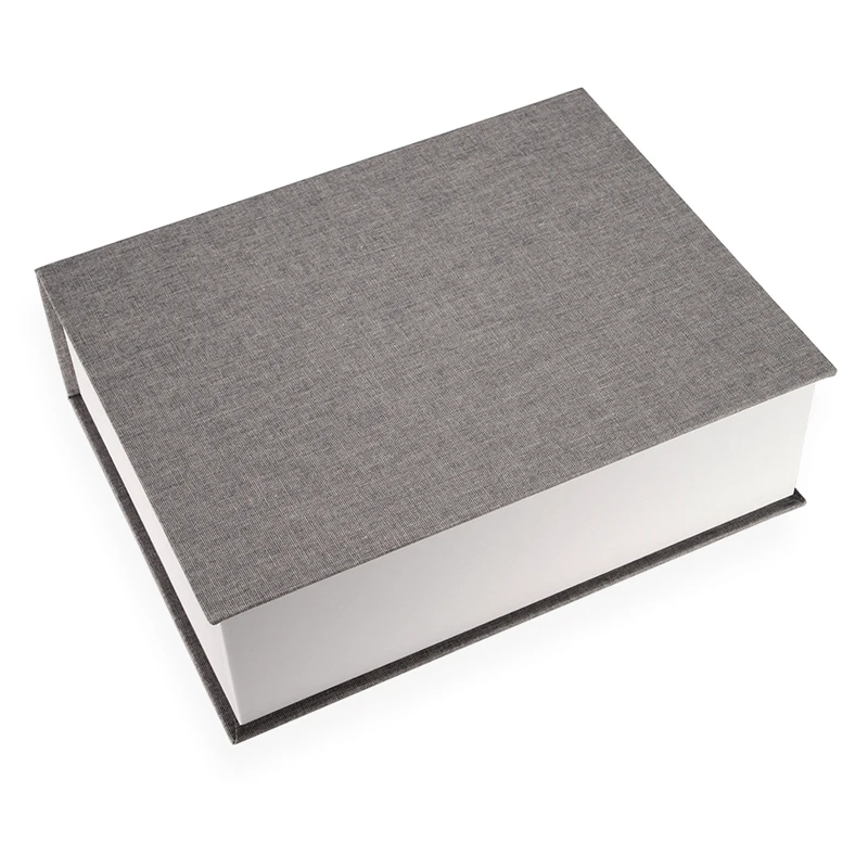 box-pebble-grey.png Bookbinders Design - Box - A4 High - Light Grey