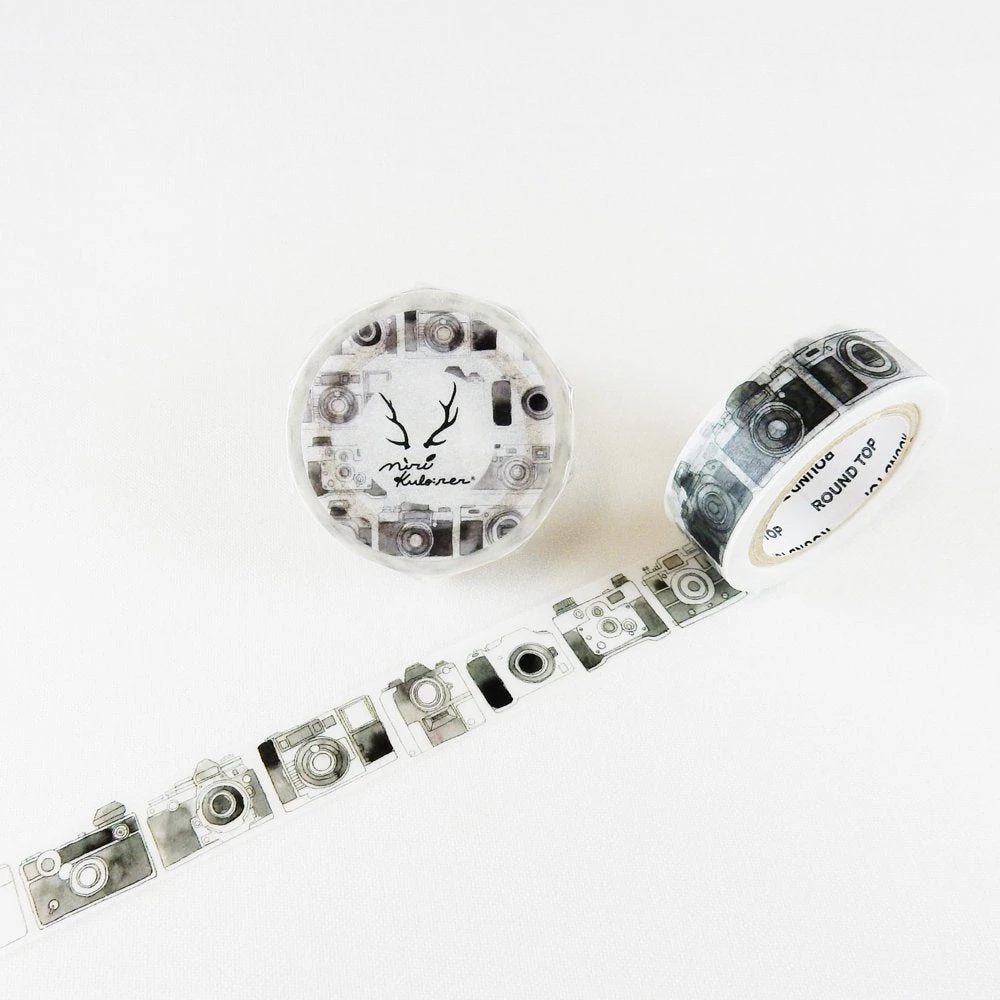 camera.jpg Round Top - MiriKulo:rer Design Washi Tape