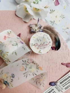 Meow Illustration - Washi Tape - Pinkish Carnival (PET)