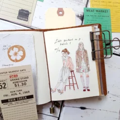 Windry R. - Planner Sticker - Dolls (Tin) Planner Stickers