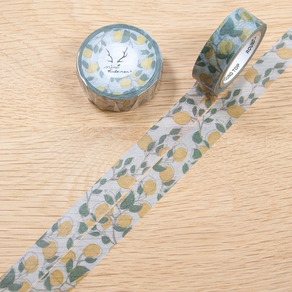 lemon.jpg Round Top - MiriKulo:rer Design Washi Tape