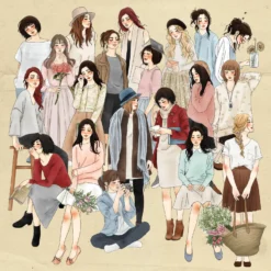 Windry R. - Planner Sticker - Love Story (Refill) Planner Stickers