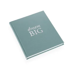 Notebooks Bookbinders Design - Cloth Notebook - Quote - Dream Big - Dusty Green