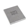Notebooks Bookbinders Design - Cloth Notebook - Quote - Don't Forget - Light Grey 1 Notebooks Bookbinders Design - Cloth Notebook - Quote - Don't Forget - Light Grey