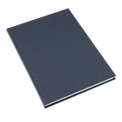 Bookbinders Design - Cloth Notebook - A4 - Smoke Blue
