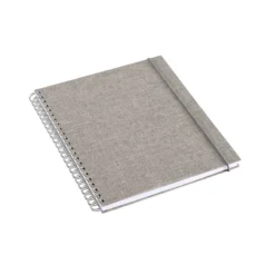 Notebooks Bookbinders Design - Notebook - Wire-O - Hard - Medium - Light Grey