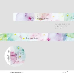 Yohaku - Washi Tape - Planetarium (Clear)