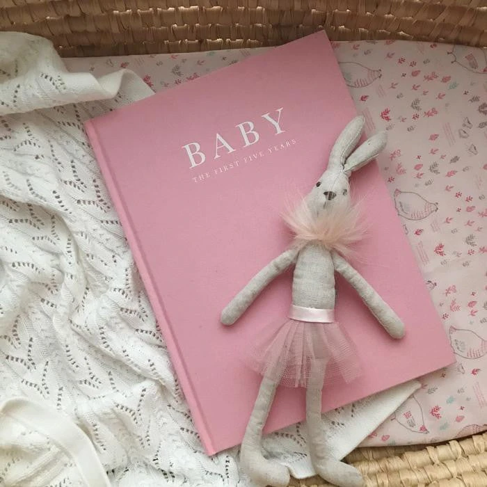 pink_9fdc4842-e6df-4378-8918-179b4427a4f4.jpeg Gifts Under $50 Write To Me Journal - Birth To Five Years