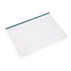 Desk Pads & To-Dos Bookbinders Design - Planner - Weekly A4 - Dusty Green