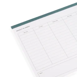 Desk Pads & To-Dos Bookbinders Design - Planner - Weekly A4 - Dusty Green